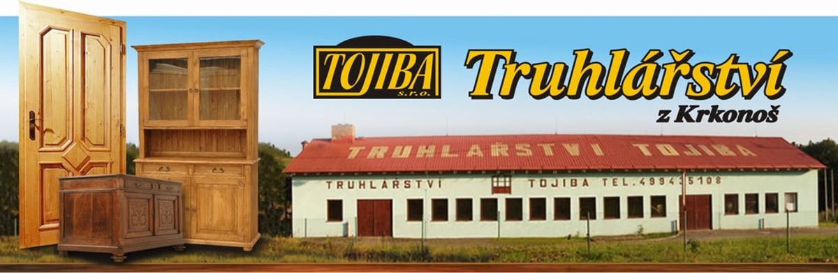 Truhlářství Tojiba - dílna a showroom v Lánově